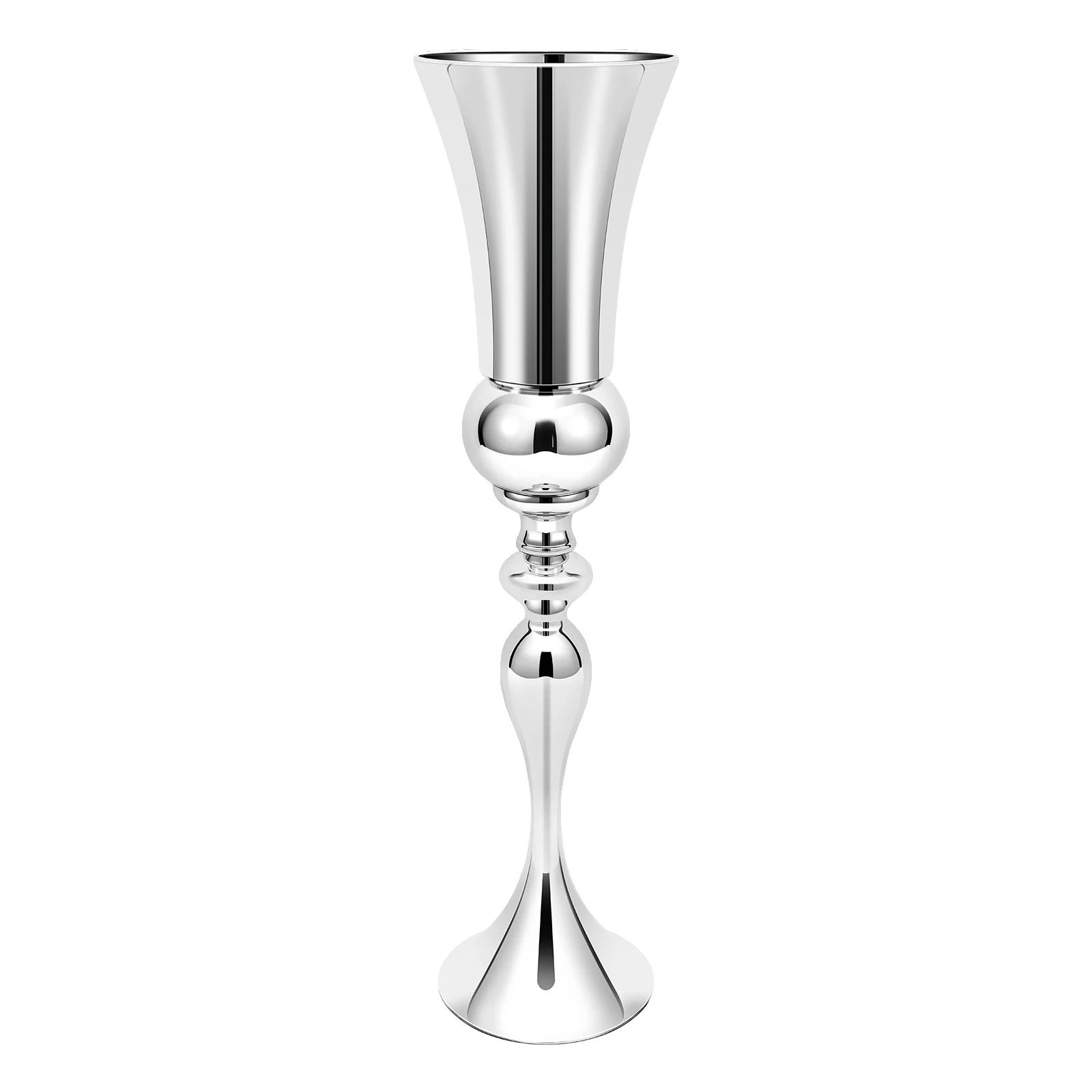 Hochzeitsblumenregal, Elegantes Design, Langlebige Eisenkonstruktion, Silber