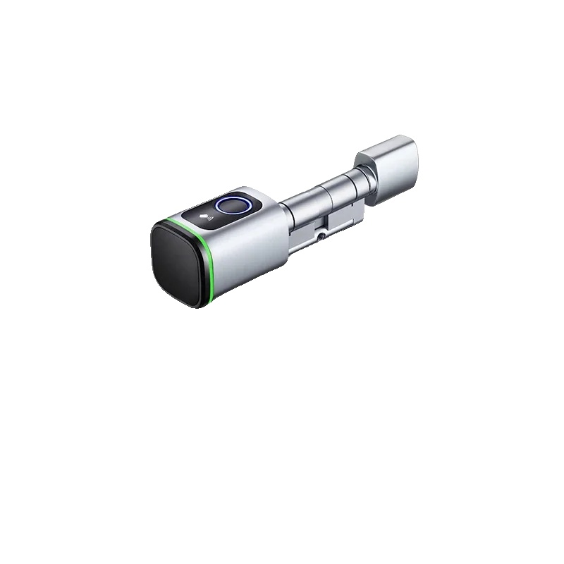 Intelligentes Elektronisches Türschloss, Fingerabdruckentsperrung, Bluetooth-konnektivität, Tt Schloss-silber, A40 B40