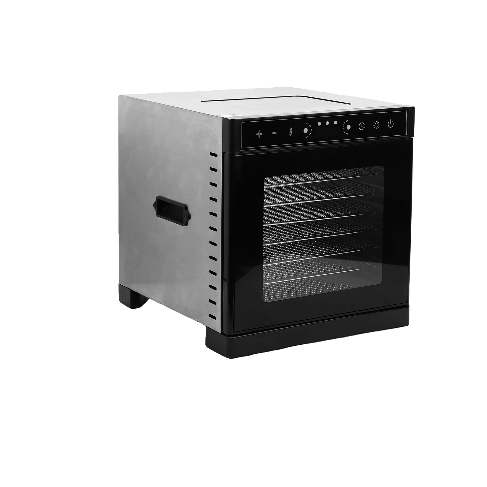 Lebensmittel-dehydrator, 8 Edelstahl-tabletts, Einstellbare Temperaturregelung, Lebensmittel-dehydrator
