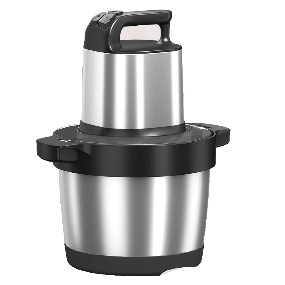 Fleischwolf, 3 Geschwindigkeitsstufen, 6,5l Kapazität, Silber