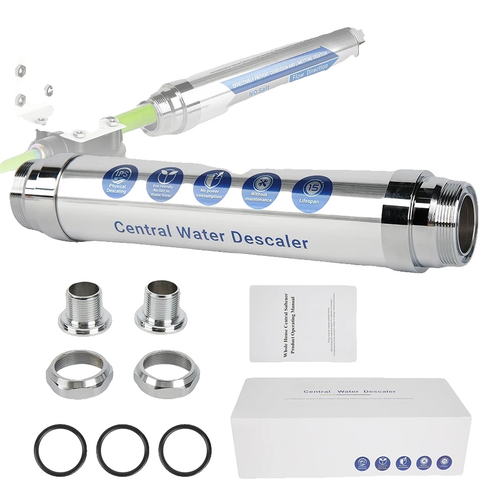 Wasserfilter-reiniger, Dn20 Größe, 86% Kalkreduzierung, Umweltfreundliche Metallische Materialien, Antibakterieller Schutz, Wartungsfrei