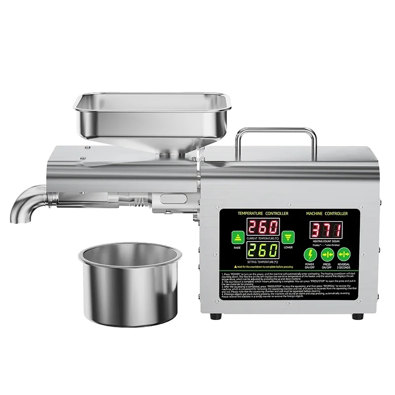 Ölpressmaschine, Automatische Temperaturregelung, Kalt- Und Heißpressung, T2s