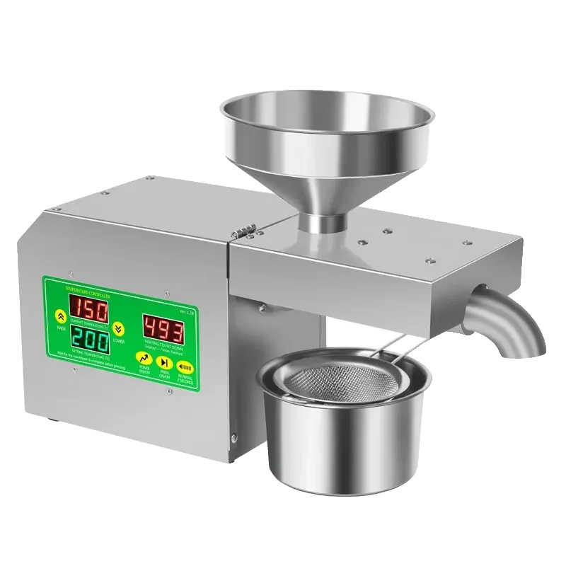 Ölpressmaschine, Edelstahl, Automatisches Design, R3s