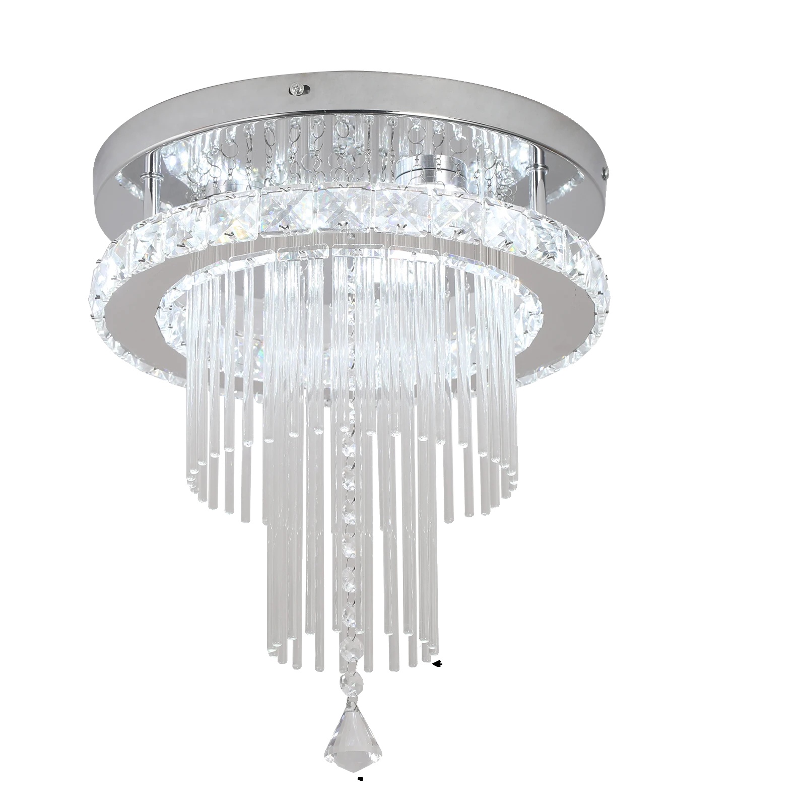 Kronleuchter, Modernes Design, Dimmbares Led-licht, Sm01, Dimmbare Fernbedienung