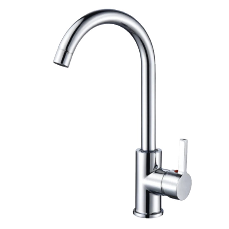 Küchenarmatur, 360-grad-schwenk, Einhebel, Chrom