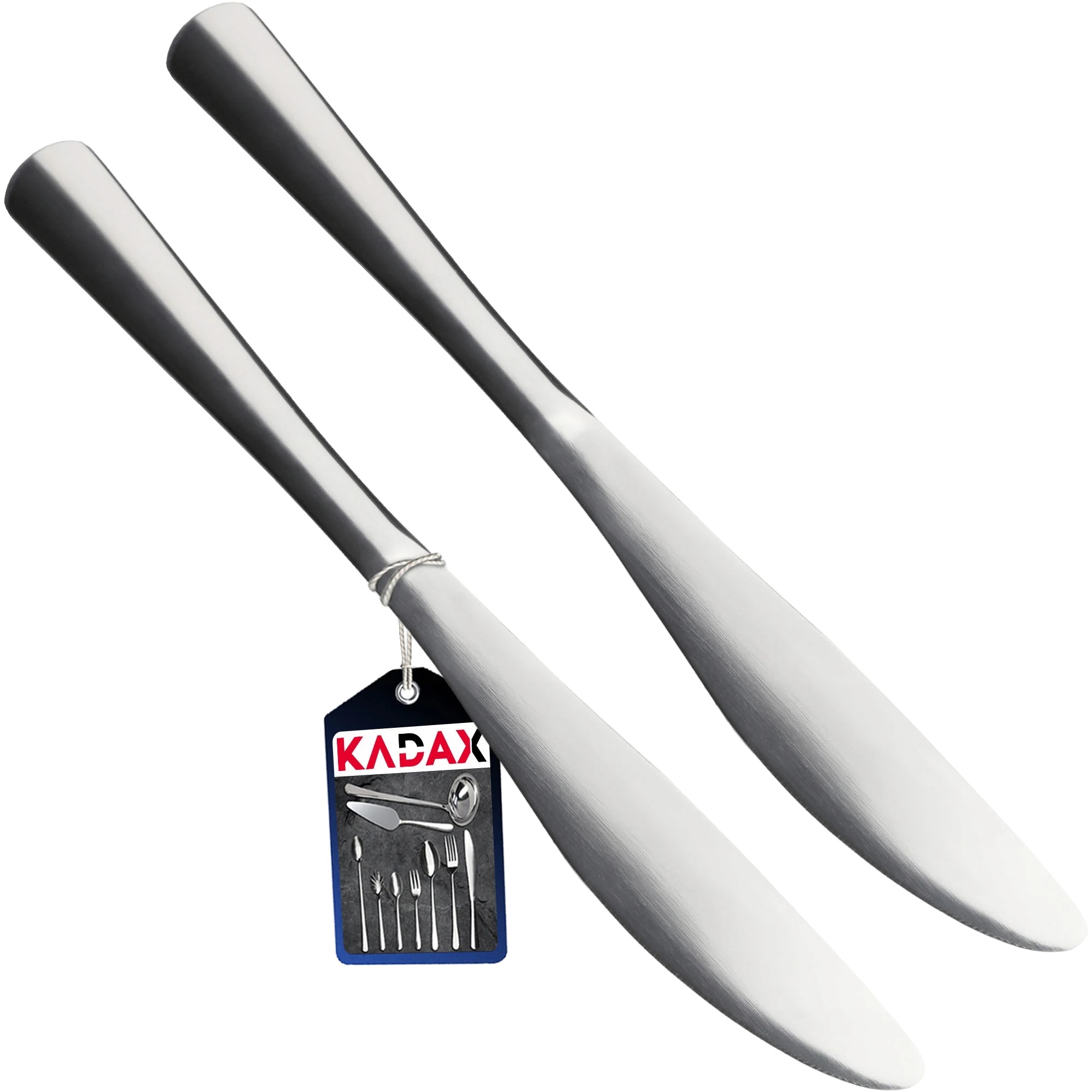 Küchenmesser, Edelstahl, Elegantes Design, Silber