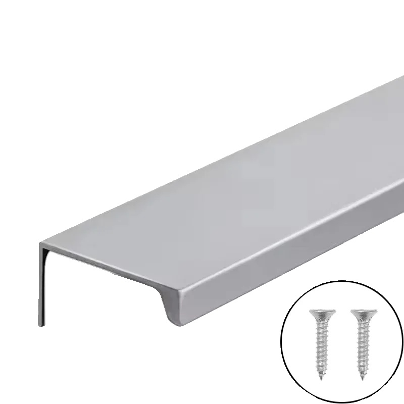 Möbelgriff & -knopf, Modernes Design, Langlebige Aluminiumlegierung, 15cm-silber, 10 Sets