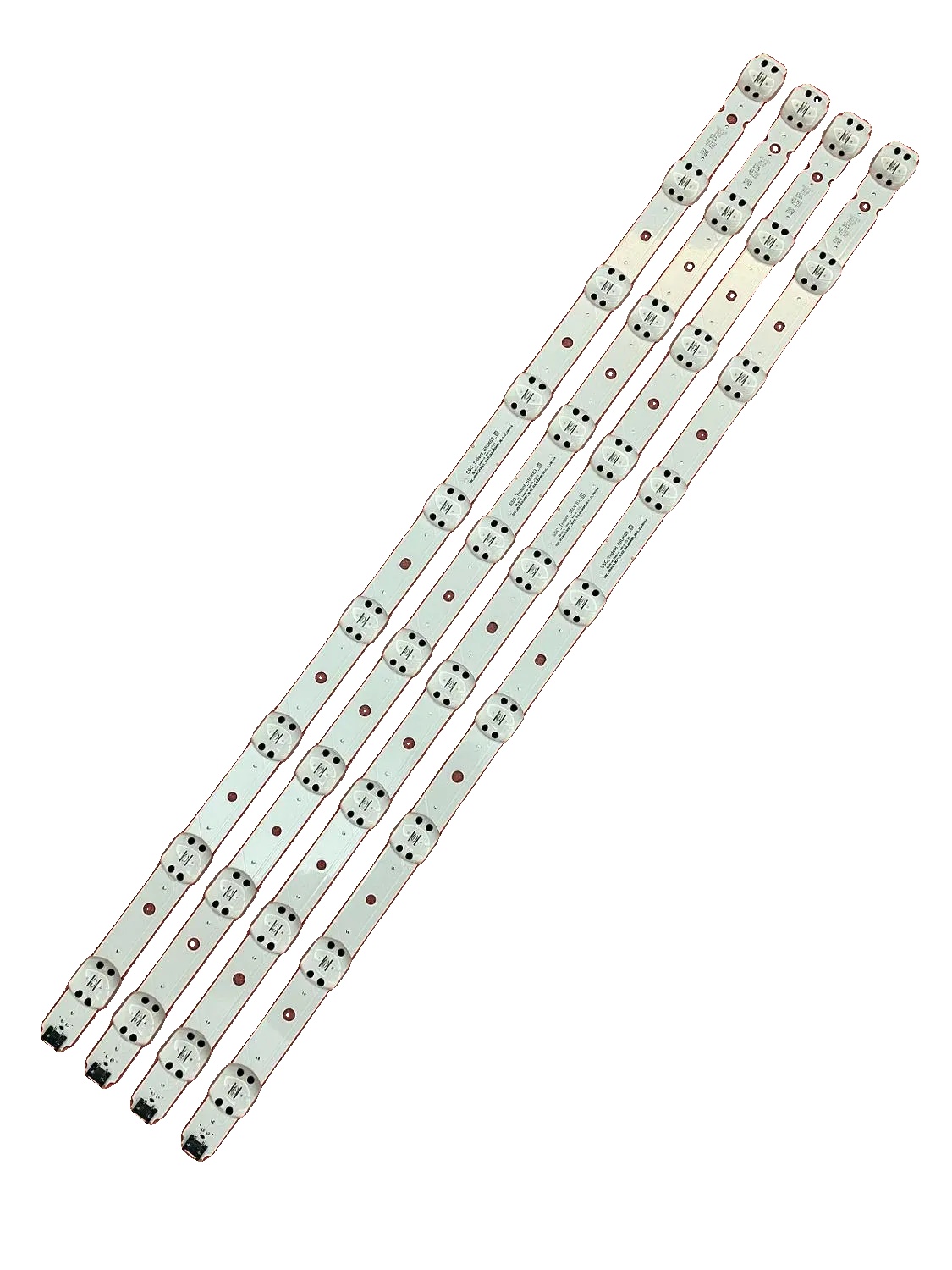 Led-hintergrundbeleuchtungsstreifen, 713 Mm Länge, 6v Spannung, 9 Leds Pro Streifen, Kompatibel Mit Lg-modellen, Packung Mit 4