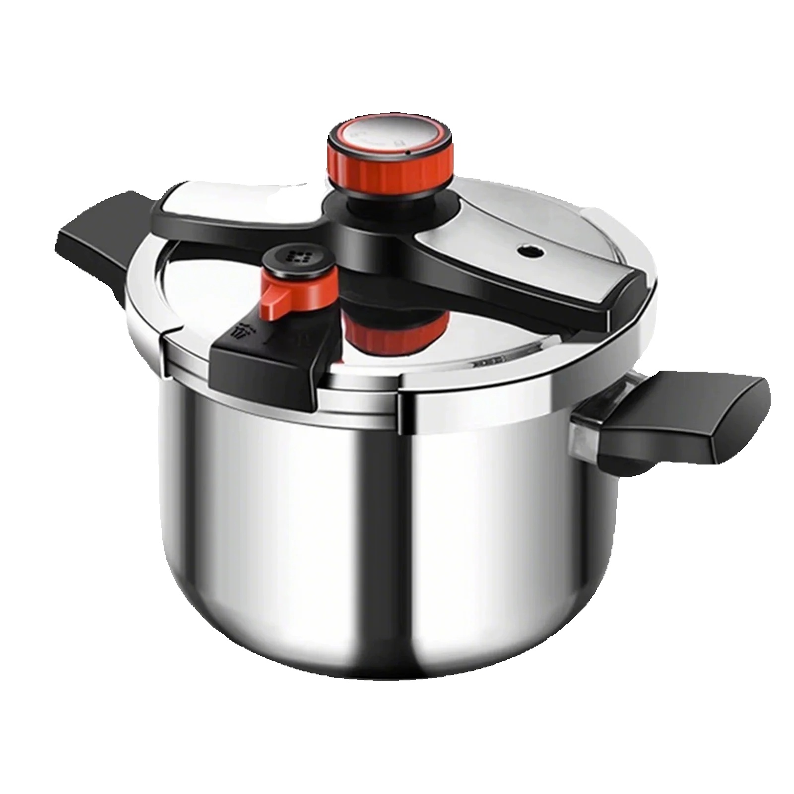Druckkochtopf, 6l Kapazität, 3-stufige Druckregelung, 6l