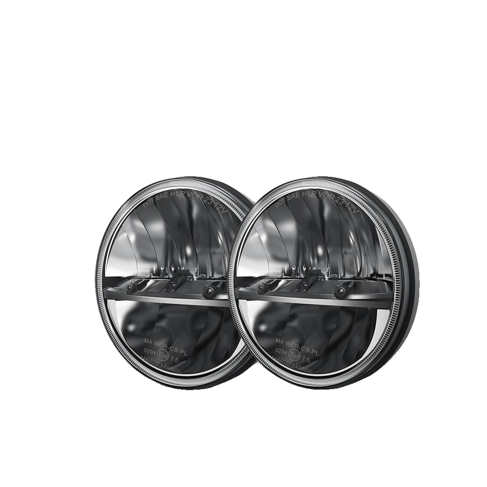 Led-scheinwerfer, Fernlicht Und Abblendlicht, Langlebiges Aluminiumgehäuse, 2pc Hoch Niedrig, 6000k