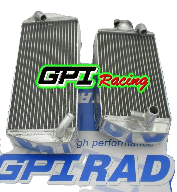 Motorradrennradiator, Hochleistungsaluminium, Maßgeschneidert Für Motorräder, Entwickelt Für Suzuki Rmz450 (2007), 40% Höhere Kühlleistung,