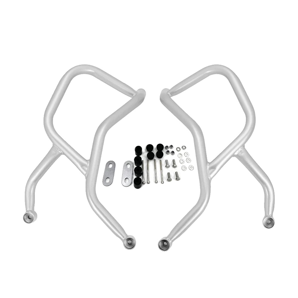 Sturzpad, Motorschutz, Rahmen Schutz, Silber