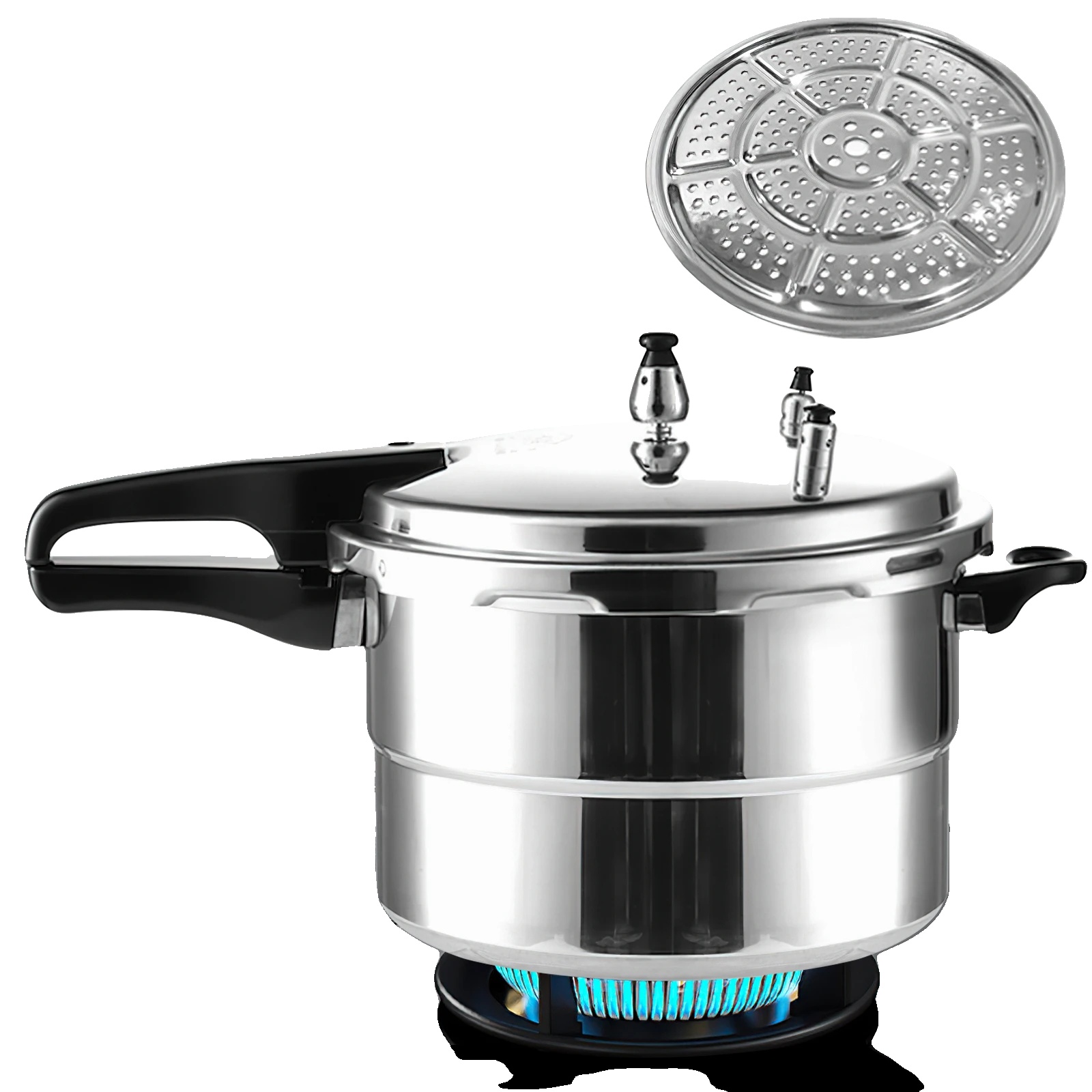 Druckkochtopf, 7l Kapazität, Vielseitiges Kochen, 7l-a, 24cm-a