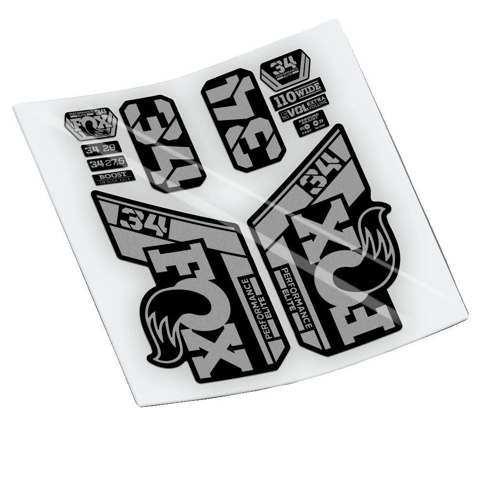Aufkleber, Langlebiges Vinyl, Einfache Anwendung, Silber
