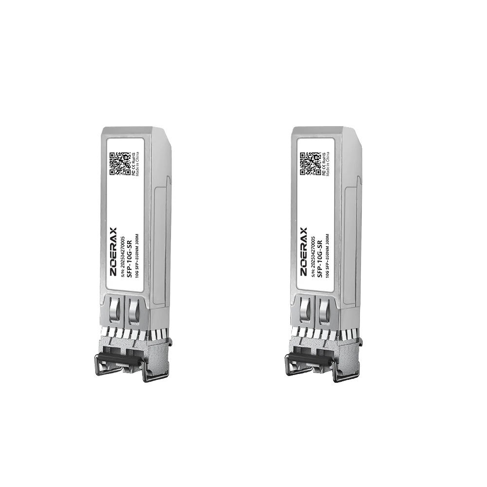Transceiver-modul, Multimode-faser, Plug-and-play, 2pcs 10g