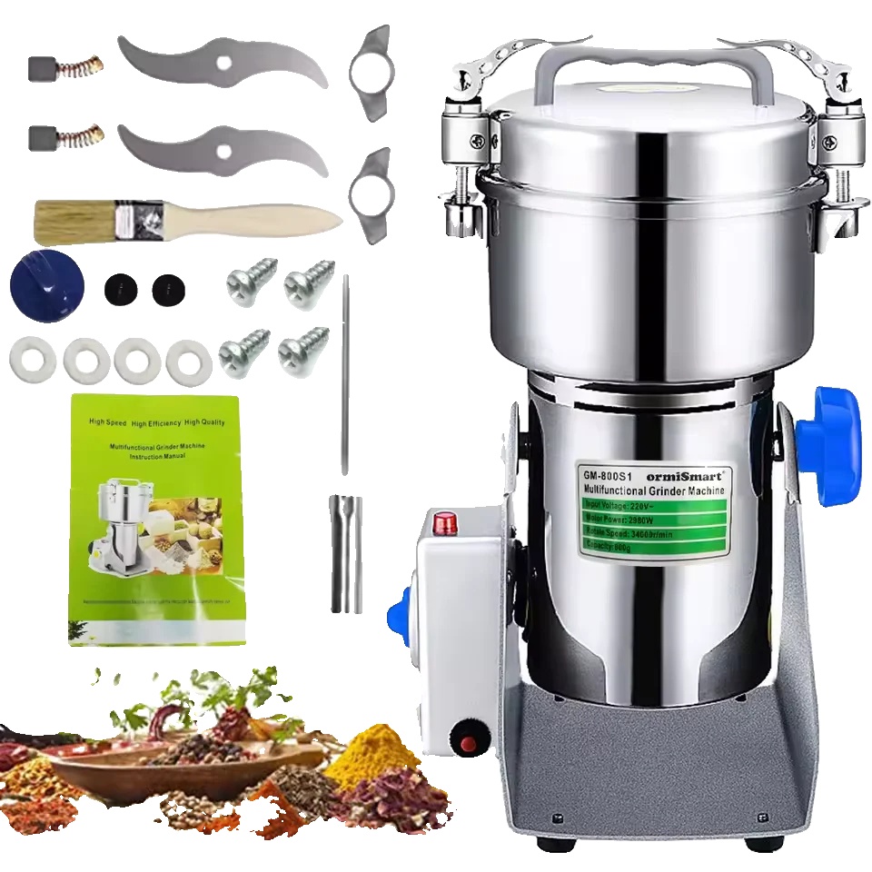 Kräutermühle, Hohe Kapazität, Schwingtyp-design, 800g