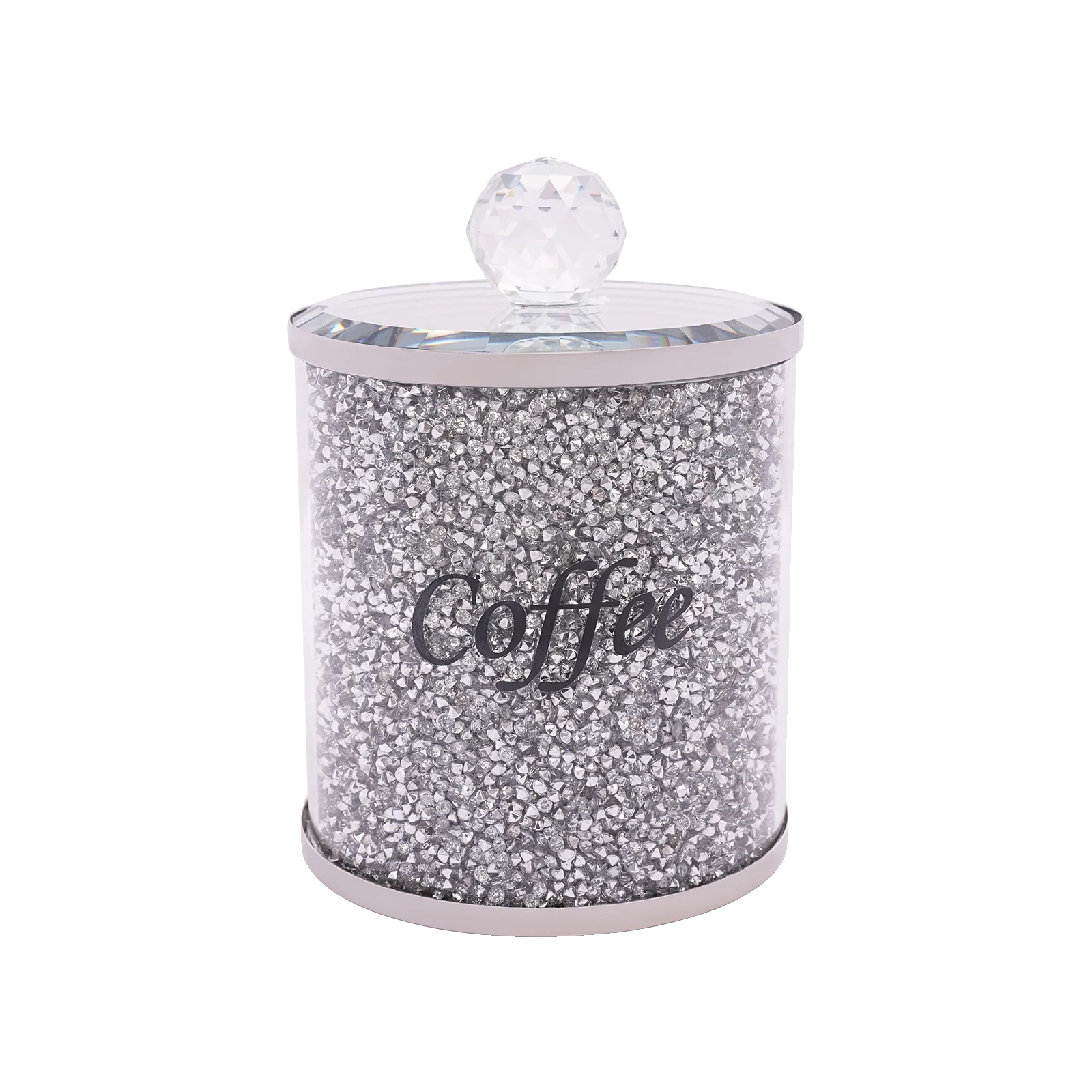Glasbehälter-set, Luftdichte Aufbewahrung, Sicheres Material, Silber