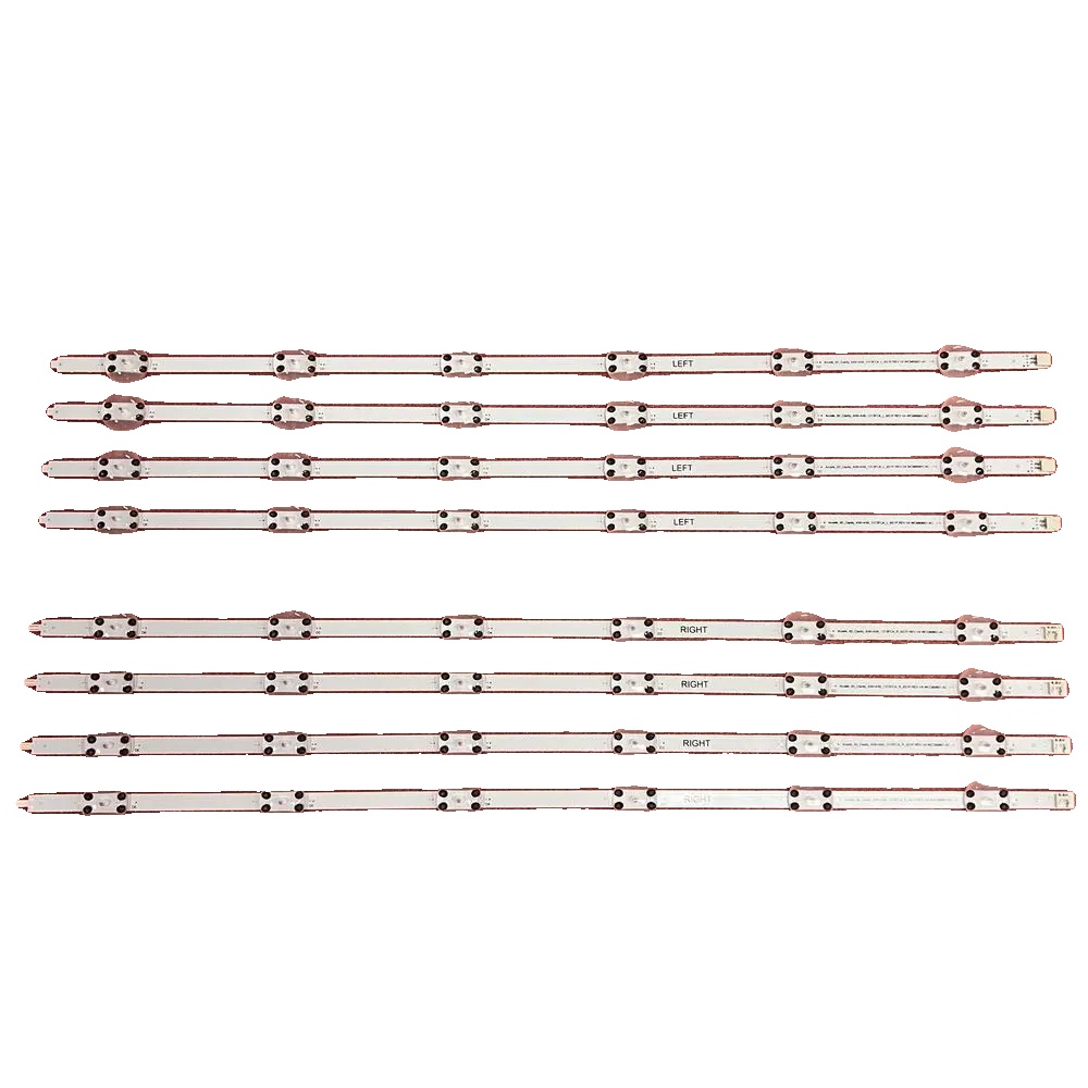 Led-hintergrundbeleuchtungsstreifen, Aluminium-material, 1257 Mm Länge, 12-led-konfiguration, Kompatibel Mit Mehreren Modellen, Anpassbar