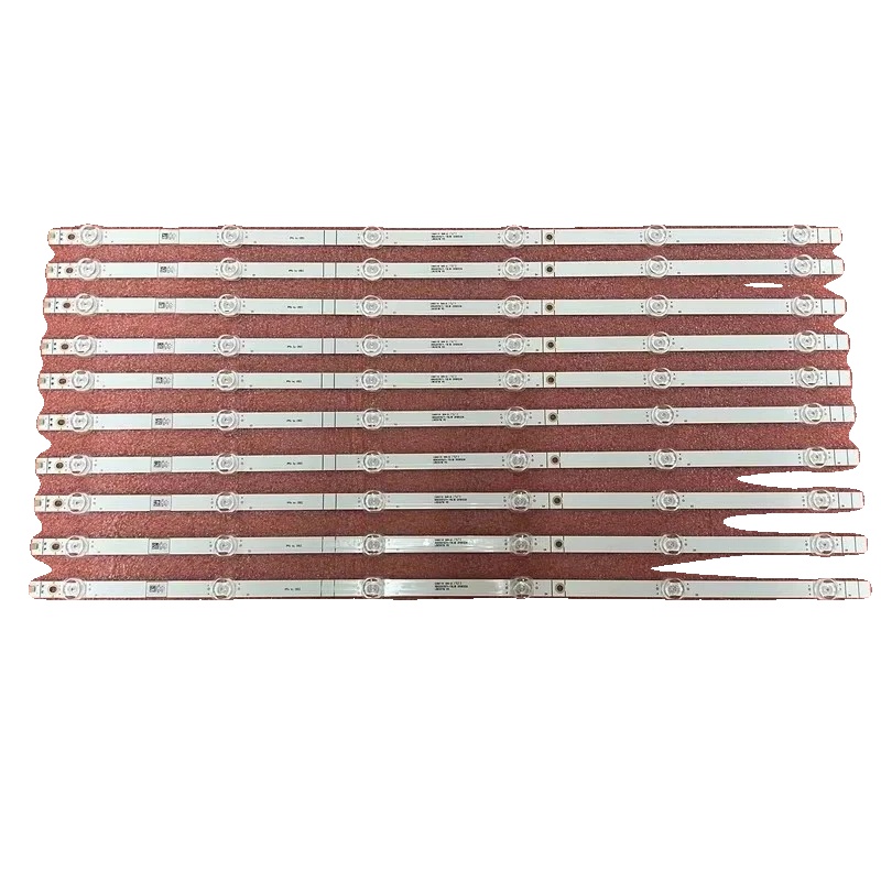 Led-streifen, Länge 611mm, 6 Leds (3v), Lichtstrom 60, Material Aluminium, Zertifizierung Ce