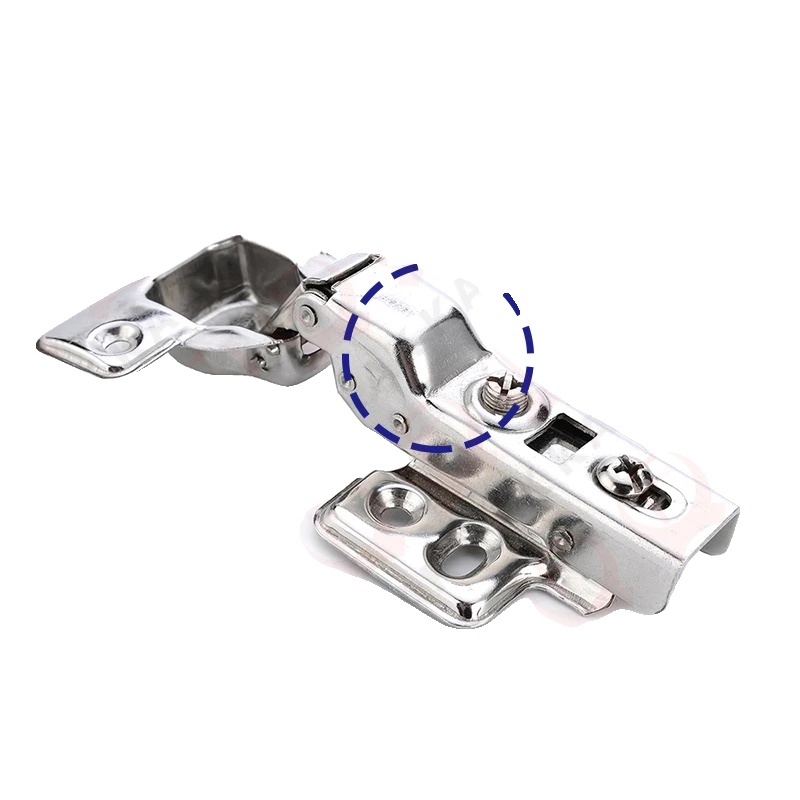 Schrankbeschläge, Sanft Schließender Mechanismus, Langlebiger Edelstahl, Halbüberlagerung X 12
