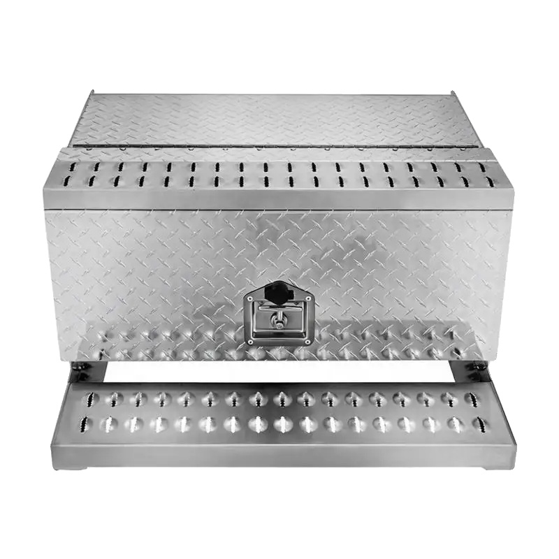 Werkzeugkasten, Langlebiges Aluminium, Wasserdichtes Design, Silber