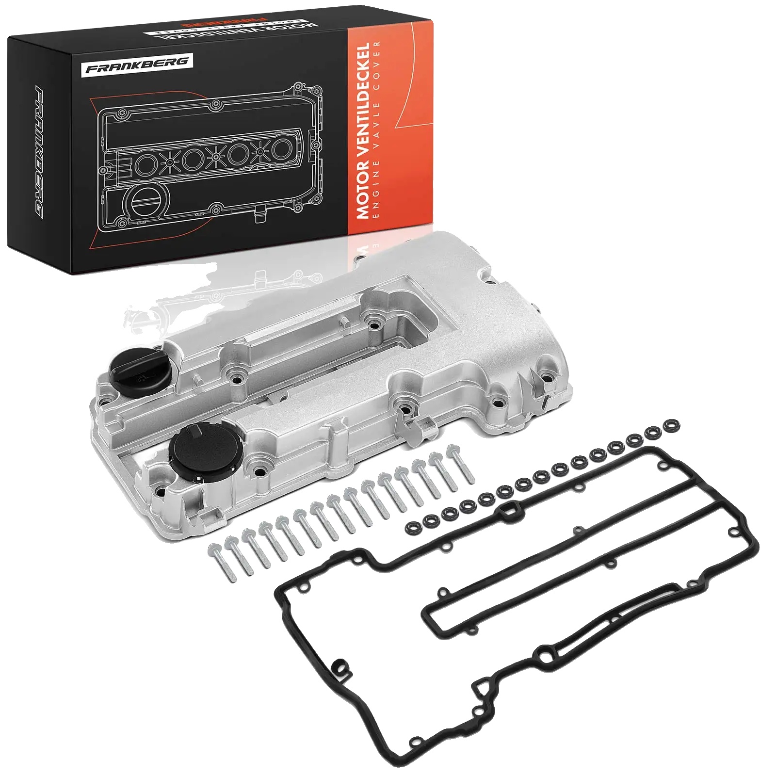 Zylinderkopfdeckel, Aluminium-material, Entlüftungsventil Enthalten, Passt Für Buick/chevrolet/general Motors/opel/vauxhall, Kompatibel Mit Oem