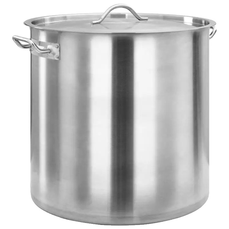 Suppentopf, 71l Fassungsvermögen, Edelstahl, Silber