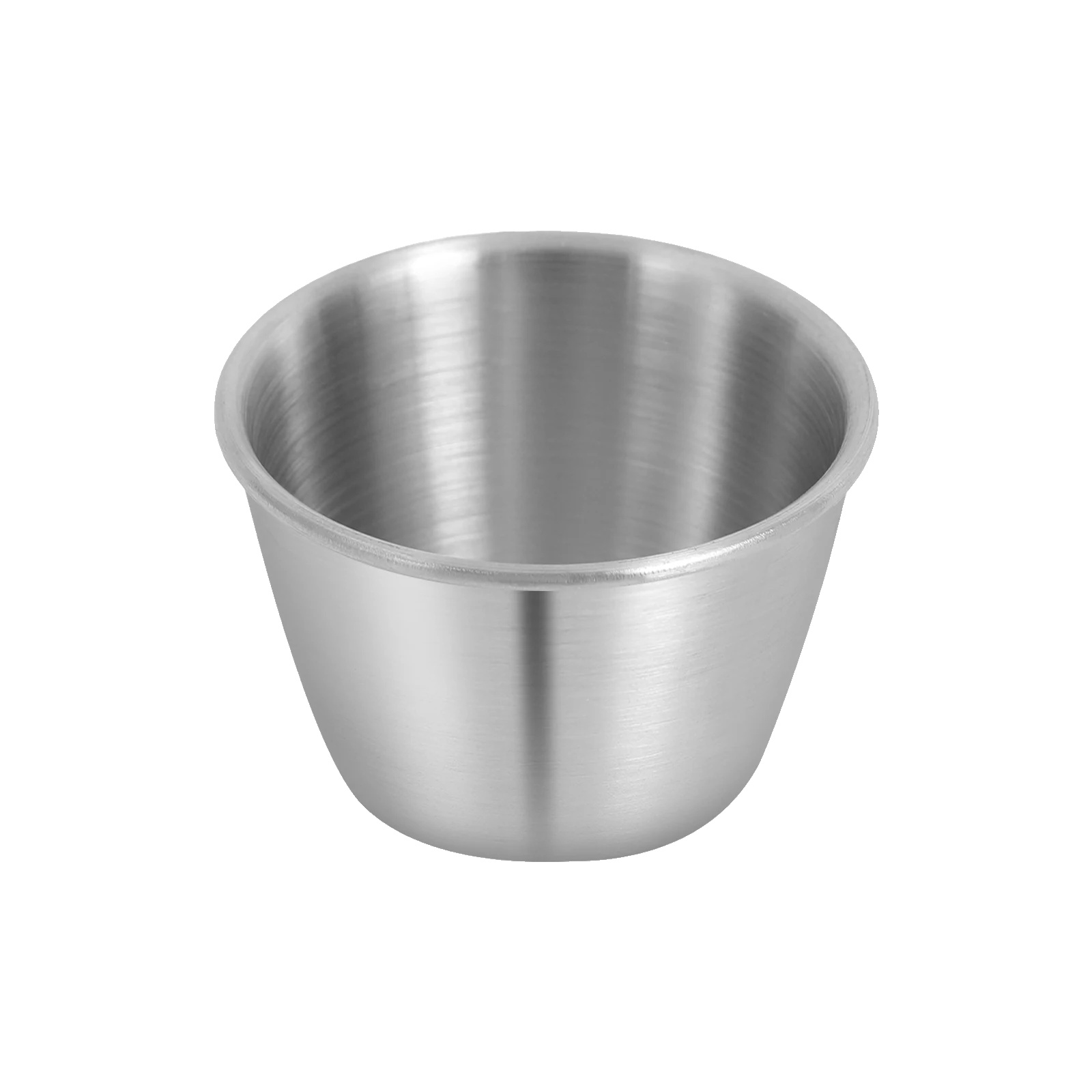 Edelstahl Soßenschalen, Stapelbares Design, 500er-pack, Silber
