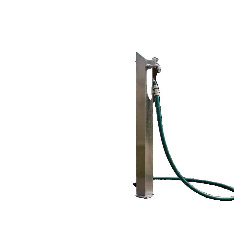 Wassersäule, Edelstahl, 95 Cm Höhe, Kompatibel Mit Teflon-schlauch, Außenbewässerung, Rostbeständig