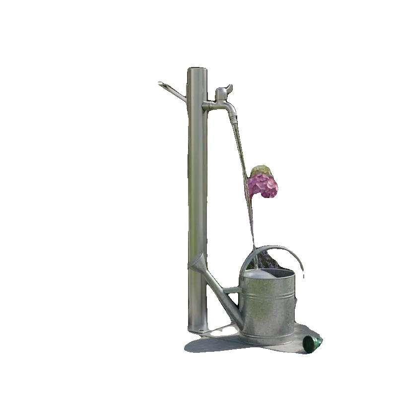 Gartenwasserhahn, Edelstahl, Einfache Installation, Silber65 Cm