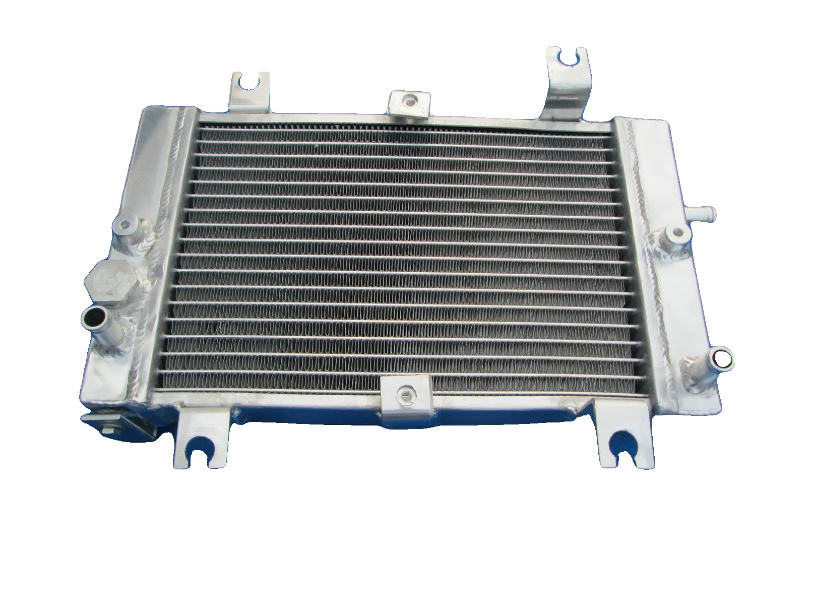 Aluminium-radiator, Langlebige Konstruktion, Verbesserte Kühlleistung, Silber