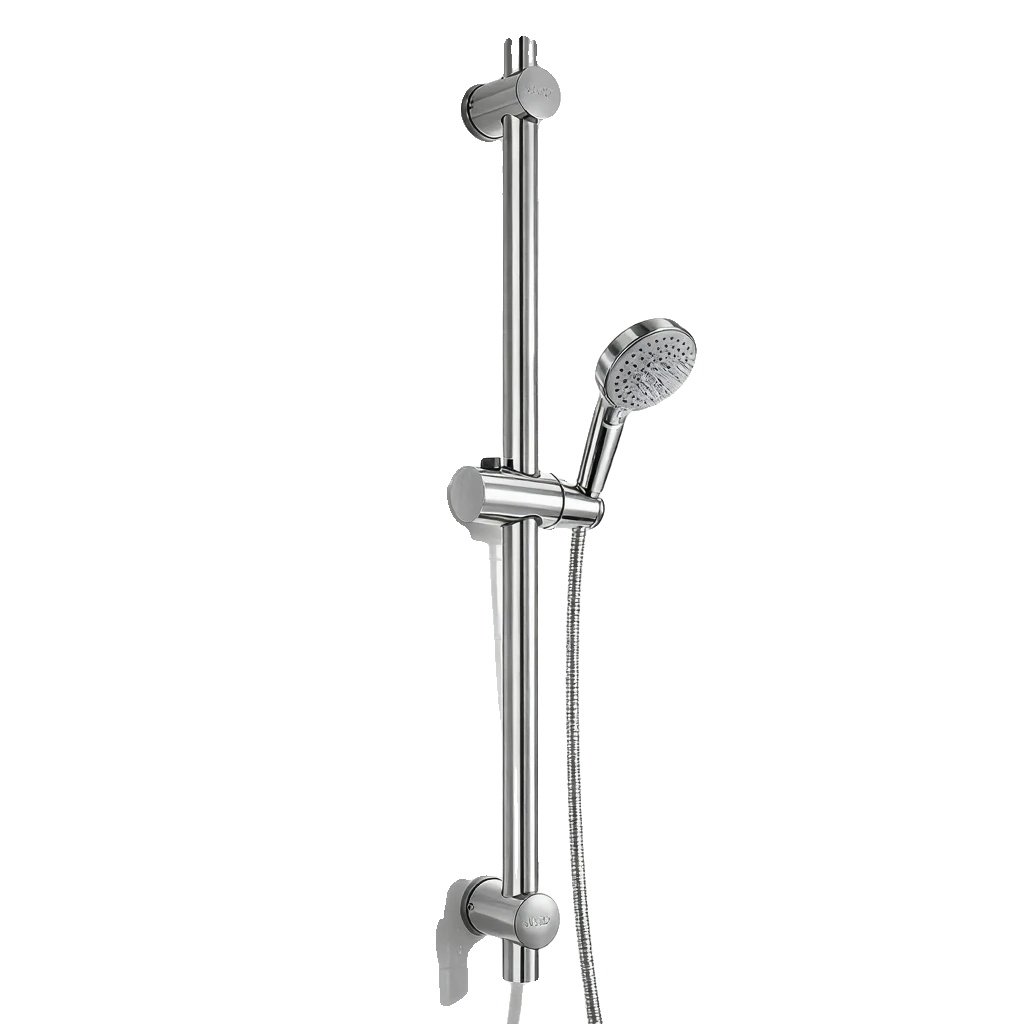 Duschgleitschiene, Verstellbare Länge, Wandmontierte Installation, 66cm