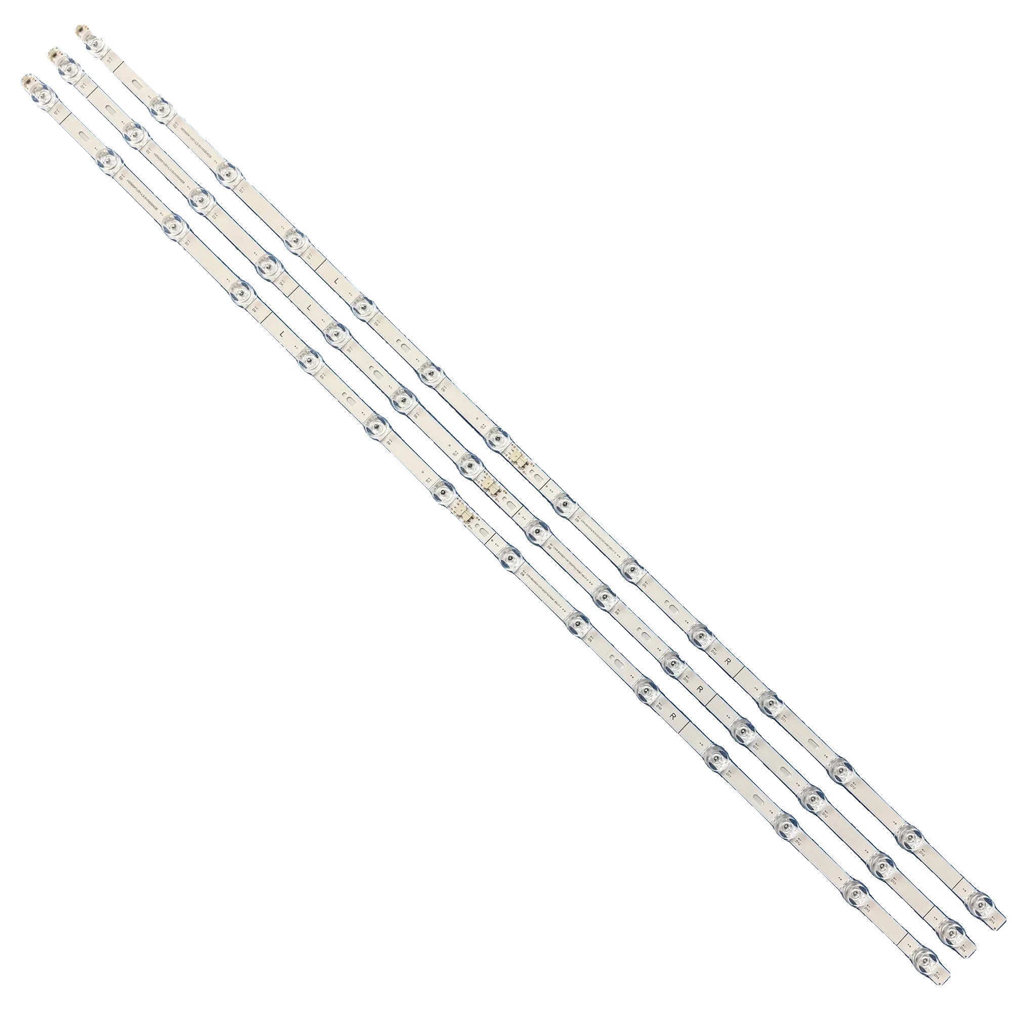 Led-hintergrundbeleuchtung, Aluminium-material, 91,5 Mm Länge, Kompatibel Mit Mehreren Tv-modellen, Lichtstrom 60, Gleichstrom-stromquelle