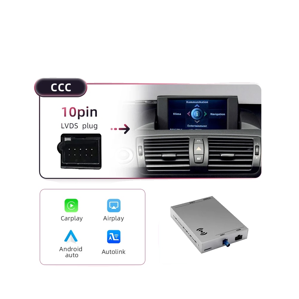 Carplay/android Auto Schnittstellenmodul, Bluetooth-konnektivität, Einfache Installation, Ccc