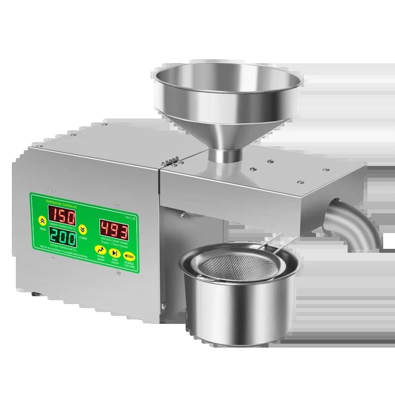 Ölpressmaschine, Duale Pressmodi, Benutzerfreundliches Design, R3s