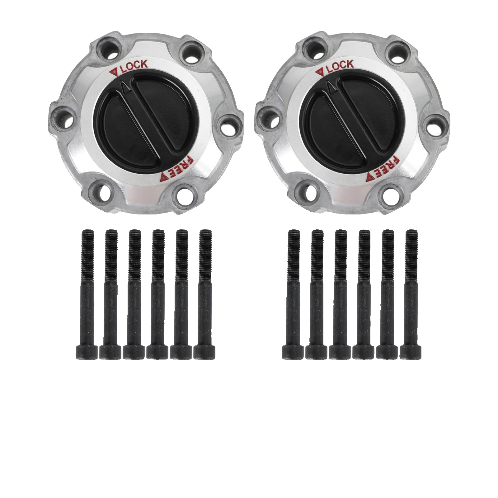 Manuelle Sperr-nabe, Metall, Für Nissan D21 2.4l 1990-1993, Für Nissan D21 3.0l 1990-1993, Vorderer Links-rechts-einsatz, 100% Brandneu