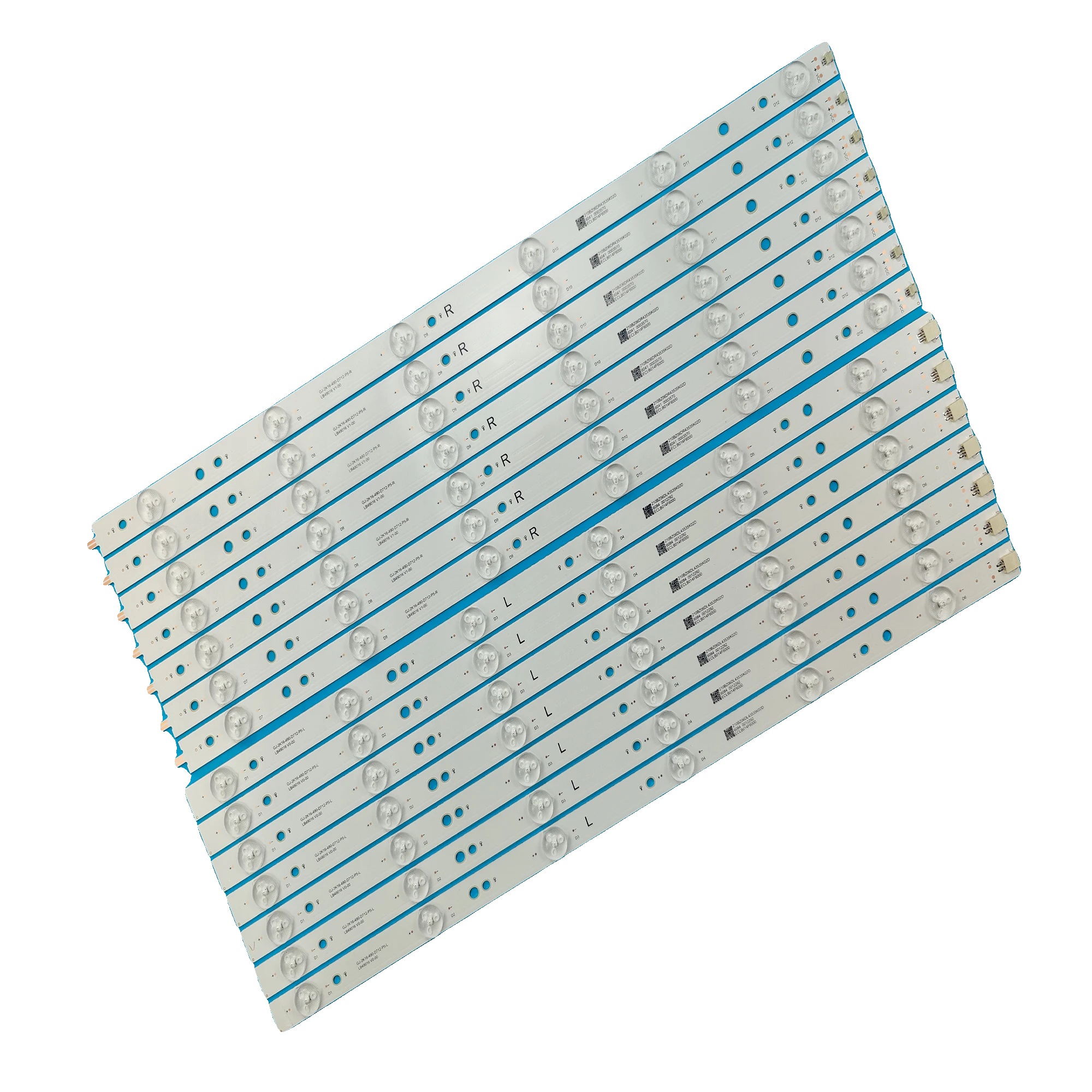 Led-streifen, 1000 Mm Länge, 12 Led-perlen, 3v Spannung, Kompatibel Mit Verschiedenen Tv-modellen, 14 Stück Pro Set