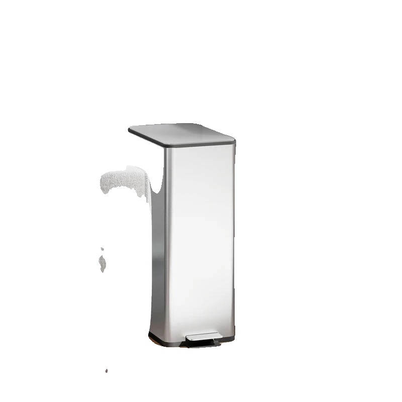 Müllbehälter, Soft-close-deckel, Einfach Zu Reinigen, 12l