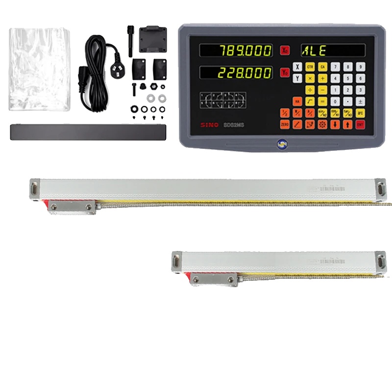 Dro-kit, Digitales Anzeige-system, Linearmaßstab-encoder, Dro-2stück Ka35