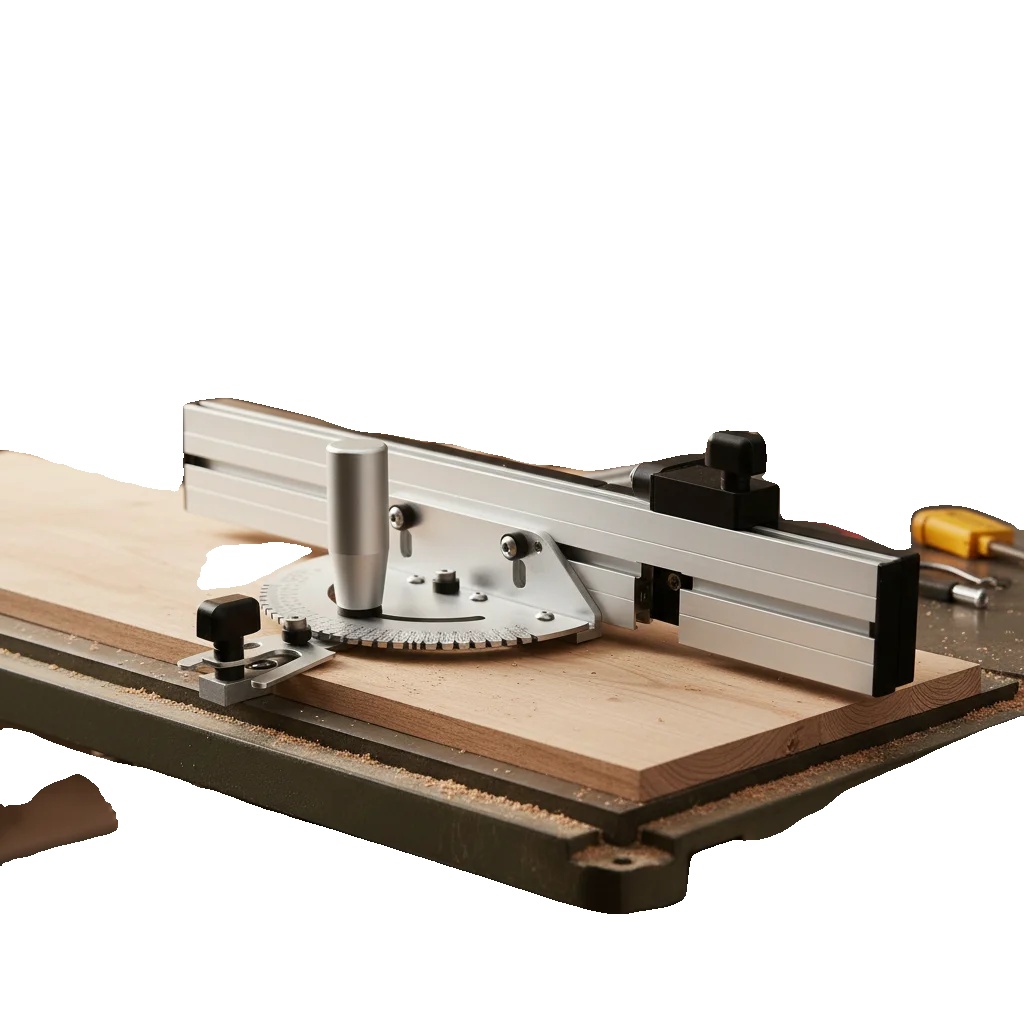 Präzisions-gehrungslehre, Verstellbarer Winkel 0-60°, Aluminium Und Phenolisches Kunststoff, Verpackungsgröße 49,52114,5 Cm, Gehrungsleiste Länge 45