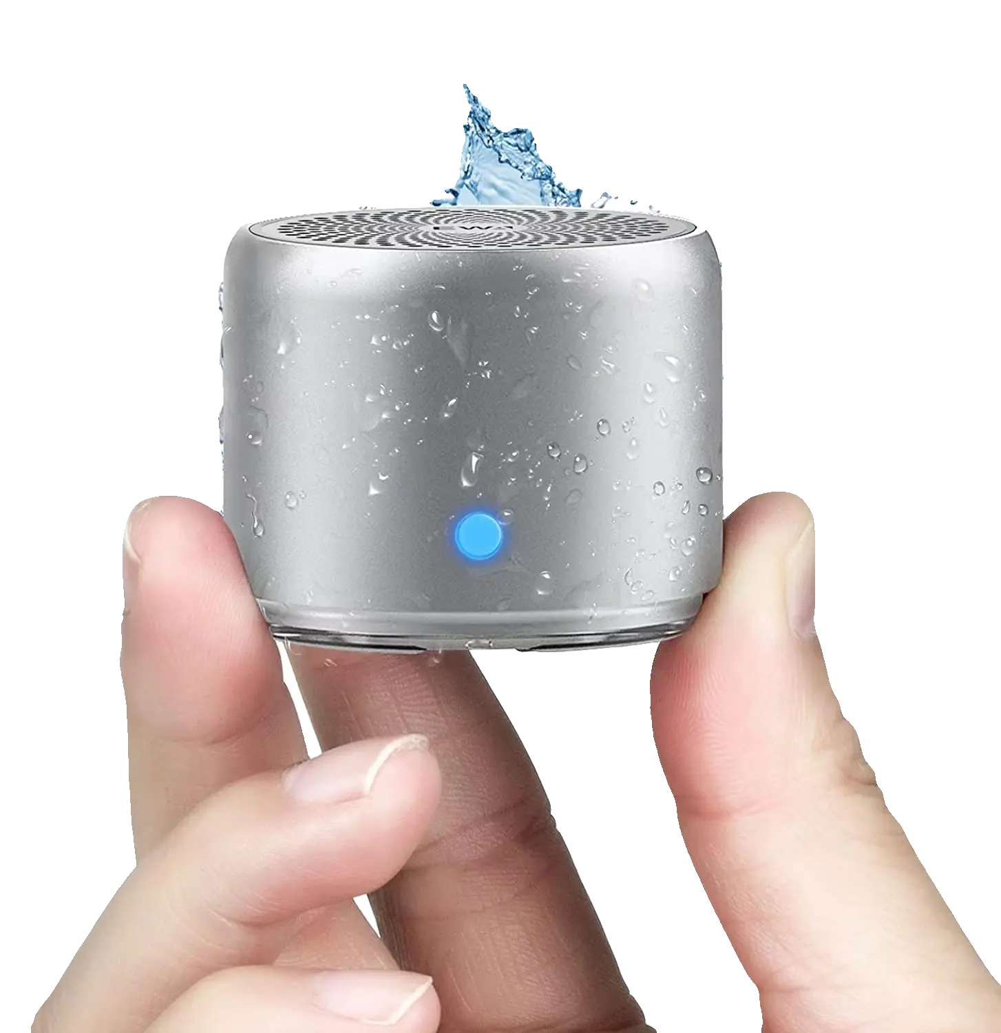 Bluetooth-lautsprecher, Metall-design, Wasserdichte Funktion, A106pro Silber, Lautsprecher-a