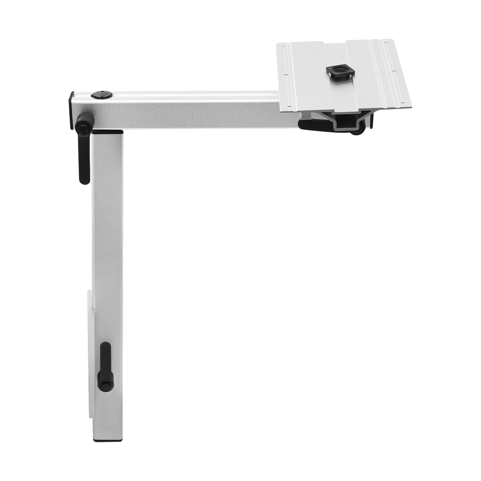 Tischbein, Aluminiumlegierung, Verstellbar Und Drehbar, Silber