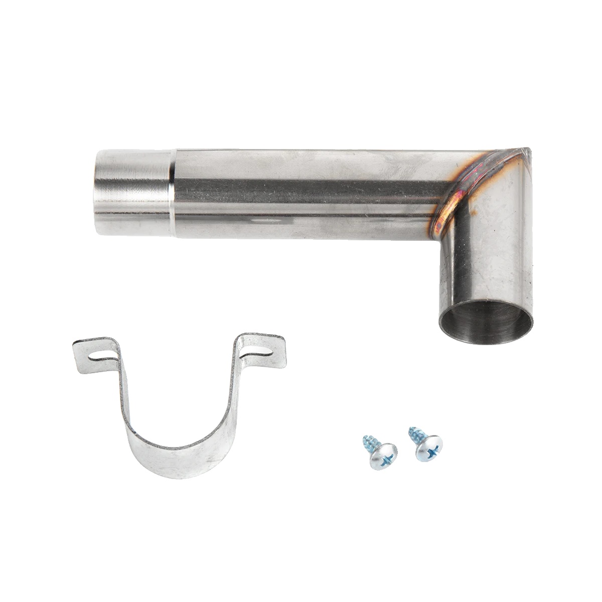 Auspuffrohr, 300 Mm Länge, 60 Mm Durchmesser, Hochtemperaturbeständiger Stahl, 1,2 Kg Gewicht, Universelle Passform Für Die Meisten Standheizungen