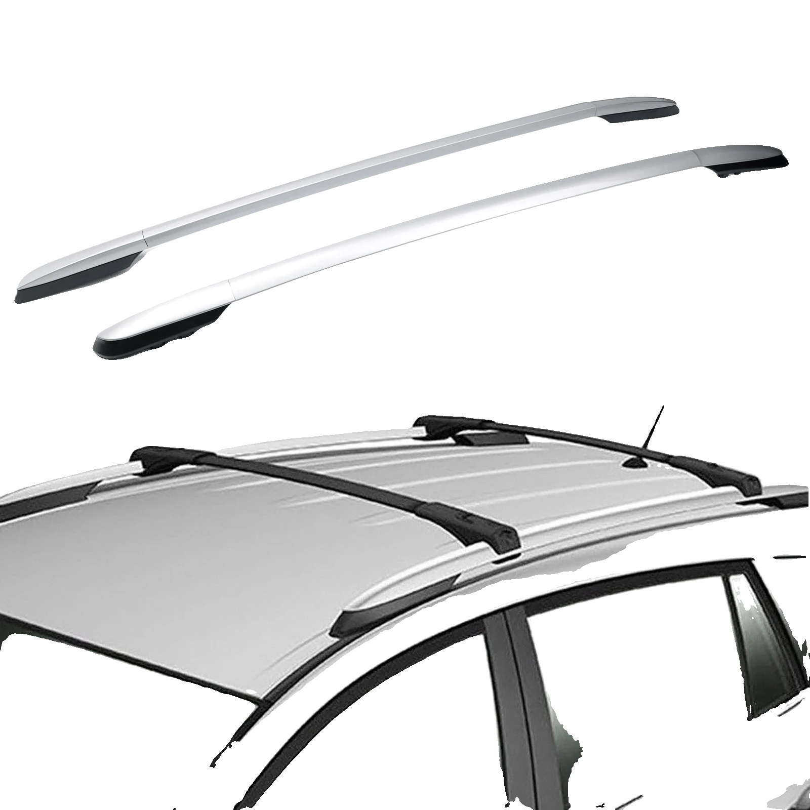 Dachträger, Aluminium-bau, 67" Länge, 3" Breite, 4,25" Höhe, Kompatibel Mit 2013-2019 Kompakt-suv