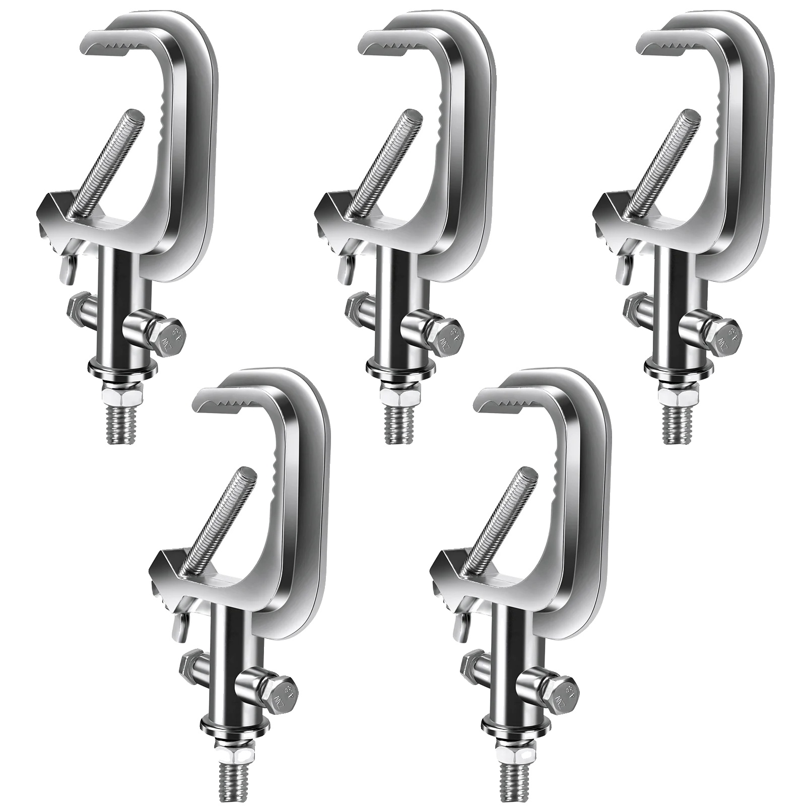 Licht-haken, Langlebiges Aluminium, Wandmontierte Installation, 5pcs