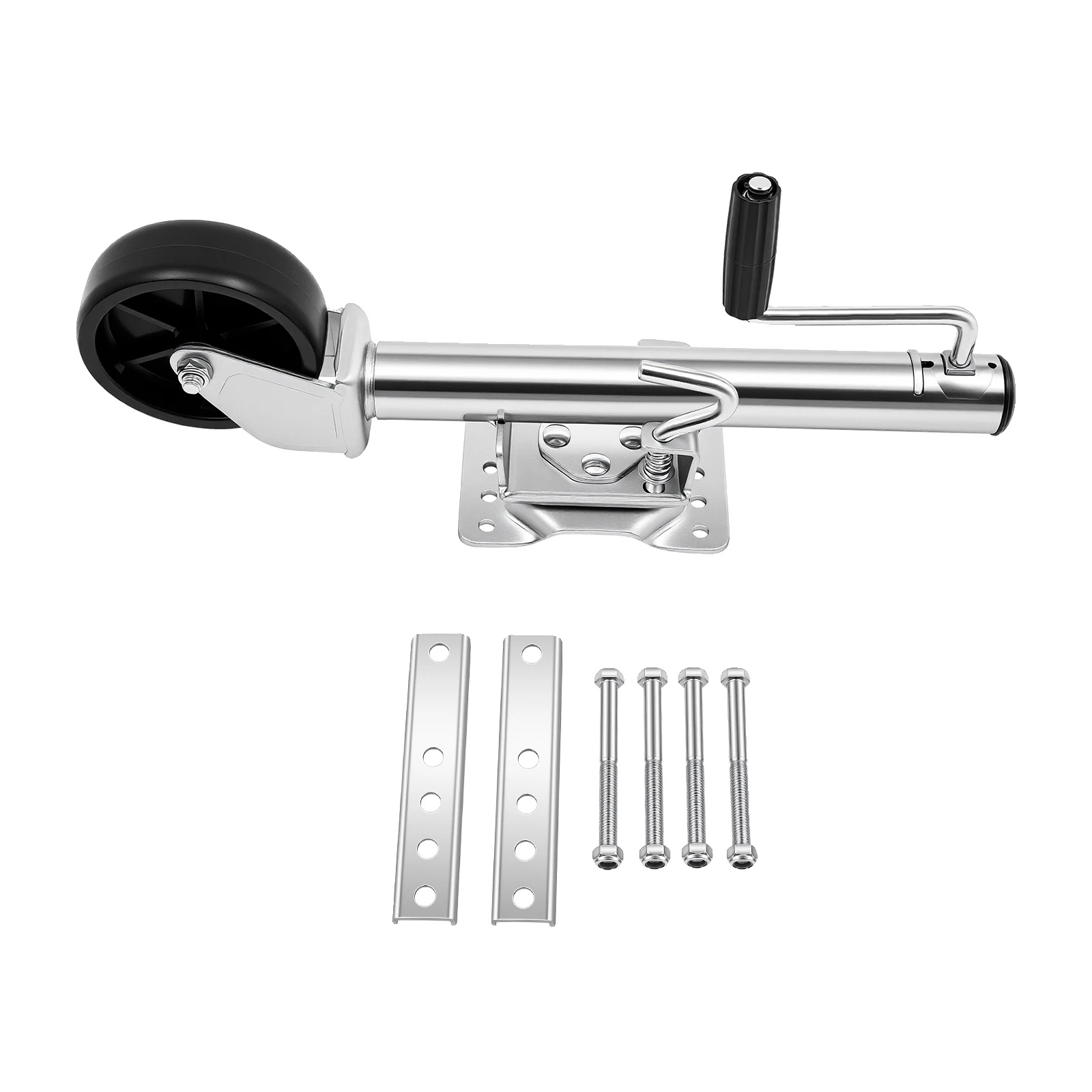 Trailerheber, Höhenverstellbar, Schwer Belastbar, Silber