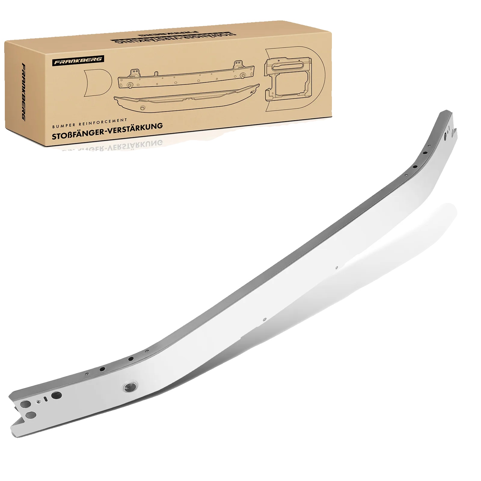 Frontstoßfängerträger, Aluminium-material, Entworfen Für Luxus-kompakt-suv, Kompatibel Mit Gehobenen Crossover, Oem-teilenummern: Bm1006137,