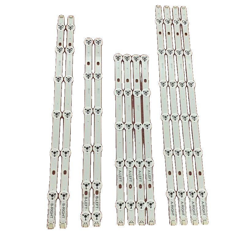 Led-hintergrundbeleuchtungsstreifen, Aluminium-material, Abmessungen 930mm, 11 Leds-konfiguration, Kompatibel Mit Tx-48cx350-serie, Komplettset Mit 8
