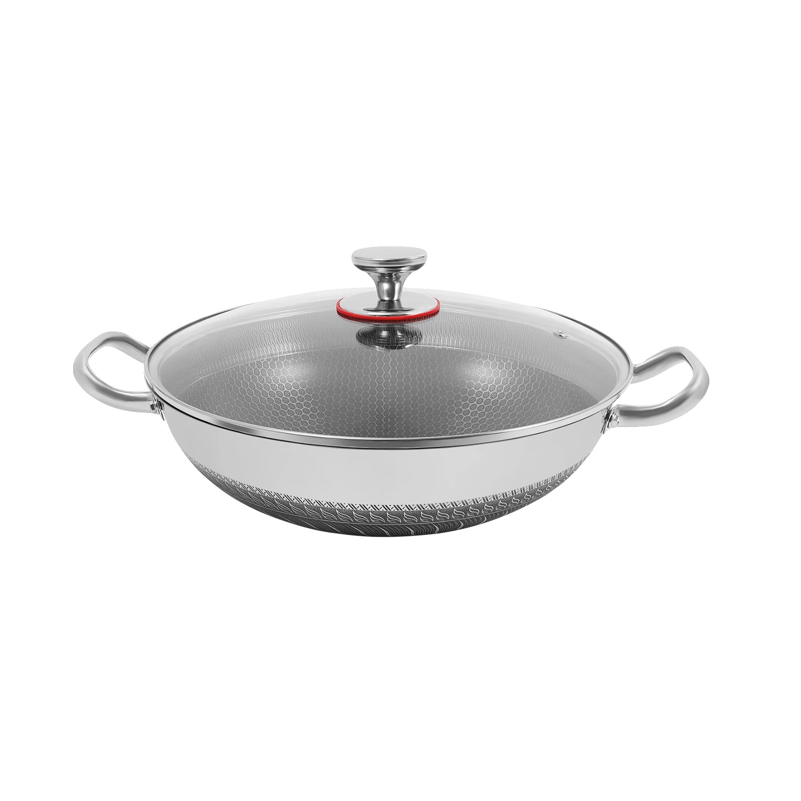 Antihaft-pfanne, Langlebige Konstruktion, Effizientes Kochen, Silber