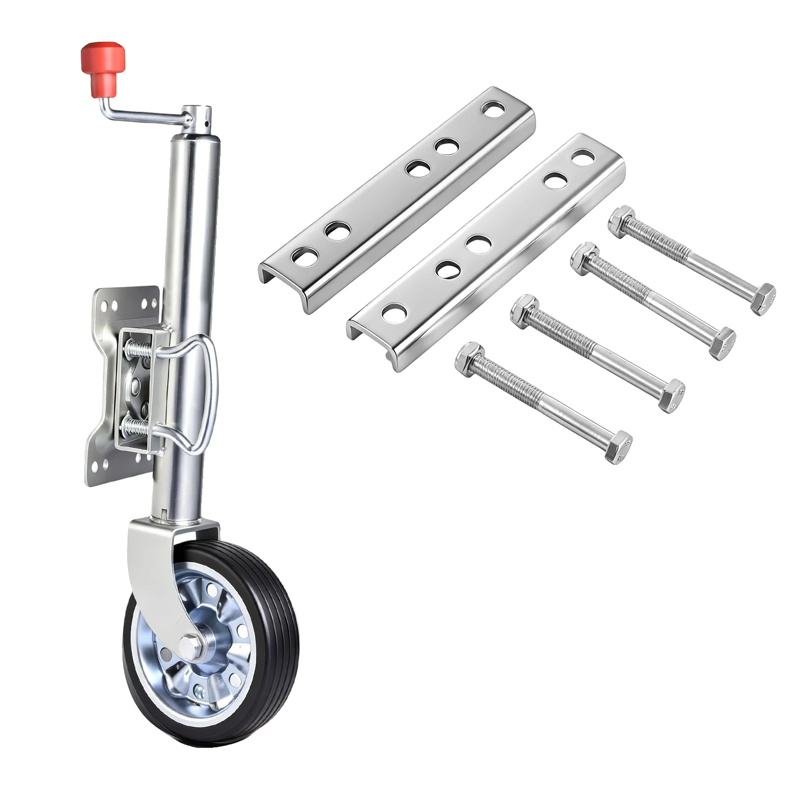 Trailerheber, Maximale Tragfähigkeit 680 Kg, Hubhöhe 63-90,5 Cm, Reifengröße 20 Cm, Artikelgewicht 9,62 Kg, Material Verzinkter Stahl